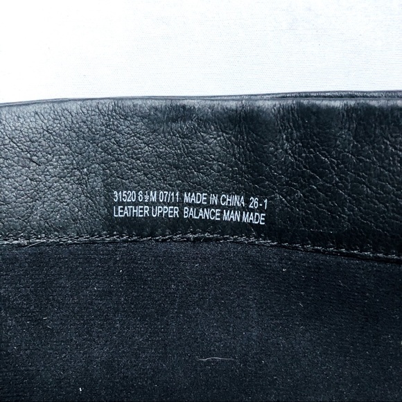 Clarks knee boots, comfortable 3” heel, black nubuck, size US 6.5M (EU38) - Picture 8 of 14